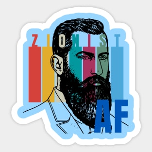Zionist AF Sticker